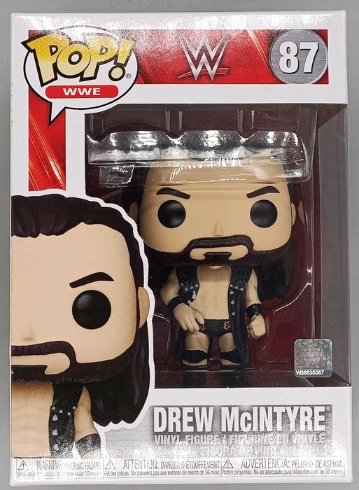 87 Drew McIntyre - WWE - Funko POP - Box Damaged