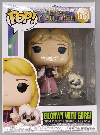 1588 Eilonwy with Gurgi - Disney The Black Cauldron Funko POP - Brand New