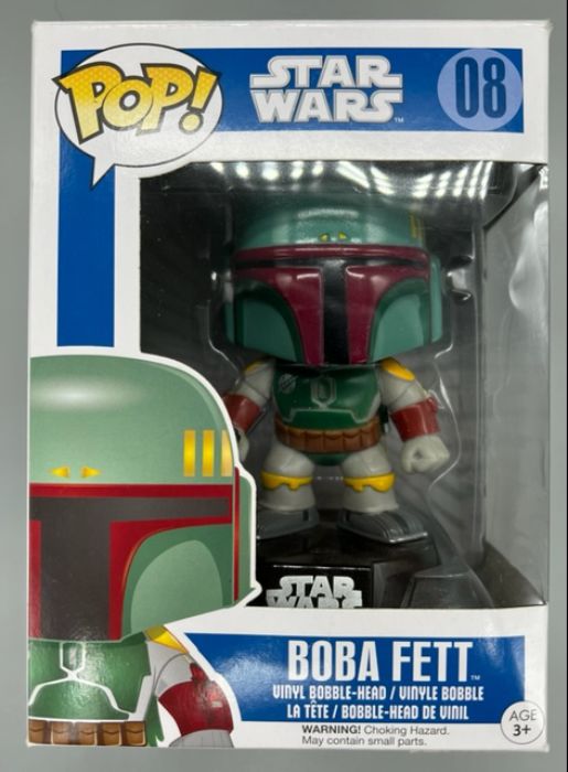 #08 Boba Fett - Star Wars - Box Damaged Funko POP