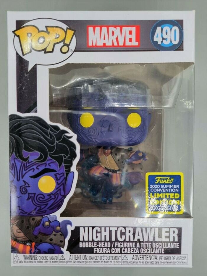 490 Nightcrawler (Teleporting) Marvel X-Men - 2020 Con Funko POP