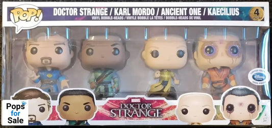 [4 Pack] Doctor Strange Disney Store Limited 4000 Pc Box Damaged Funko POP