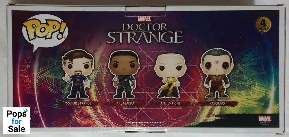 [4 Pack] Doctor Strange Marvel Disney Store Limited 4000 Pc Funko POP