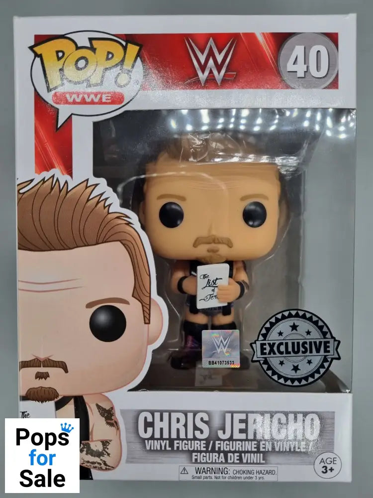 #40 Chris Jericho - WWE Funko POP