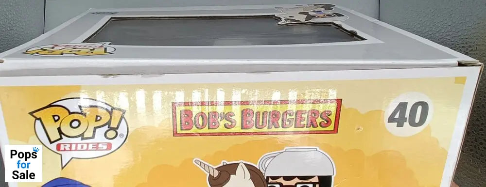 40 Espresso Trip Tina & Unicorn - Rides - Bob's Burgers - Box Damaged Funko POP