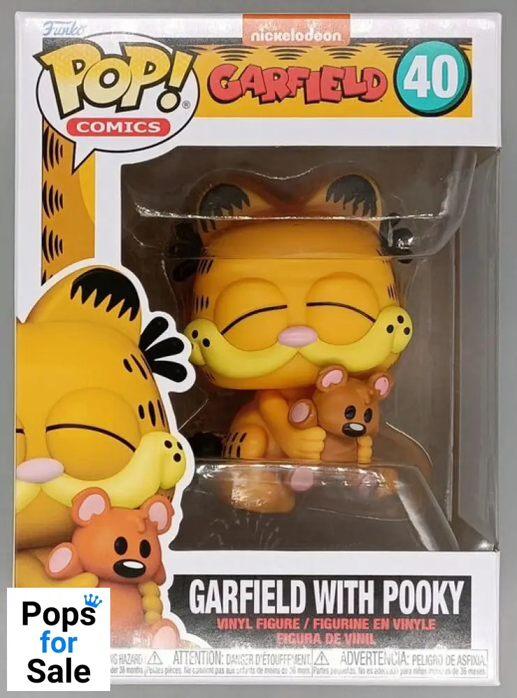 40 Garfield with Pooky - Garfield - Brand New Funko POP