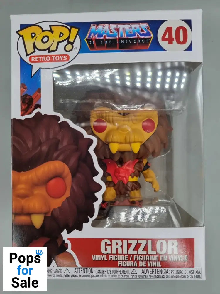 #40 Grizzlor - Masters of the Universe Funko POP