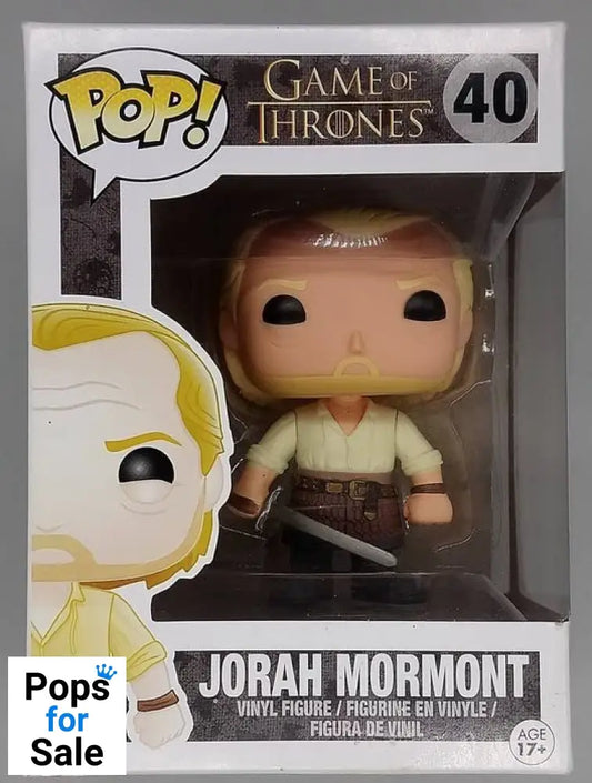 40 Jorah Mormont - Game of Thrones - Funko POP - Box Damaged