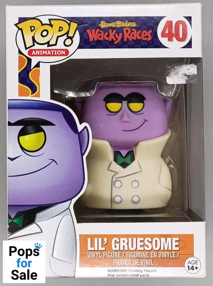 40 Lil' Gruesome - Wacky Races - Funko POP - Box Damaged