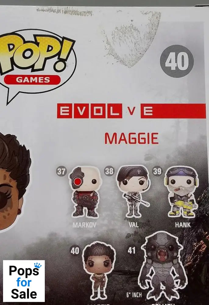 #40 Maggie - Evolve - Box Damaged Funko POP