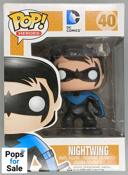 #40 Nightwing - DC - Box Damaged Funko POP