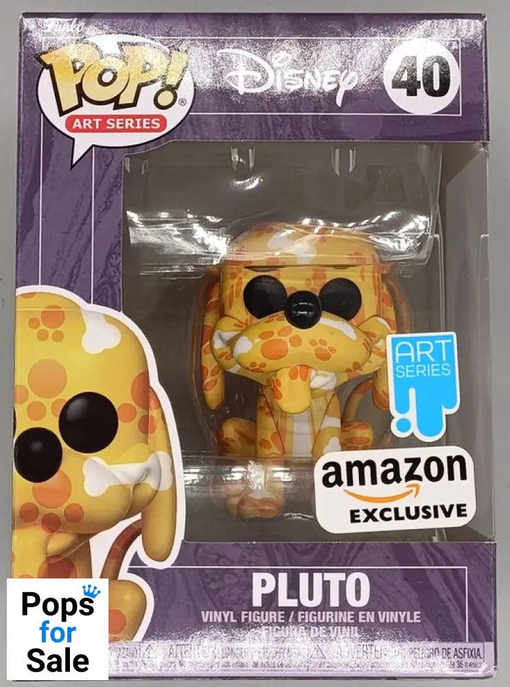 40 Pluto - Art Series - Disney Funko POP