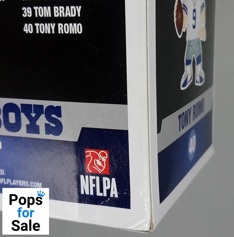 #40 Tony Romo - NFL Dallas Cowboys - Box Damaged Funko POP