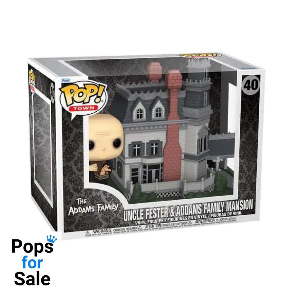 #40 Uncle Fester and Addams Family Mansion - Town - The Addams Family Funko POP Preorder