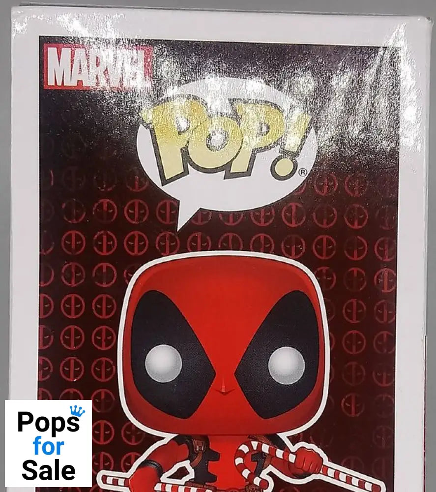 #400 Deadpool (w/ Candy Canes) Marvel - Holidays Box Damaged Funko POP