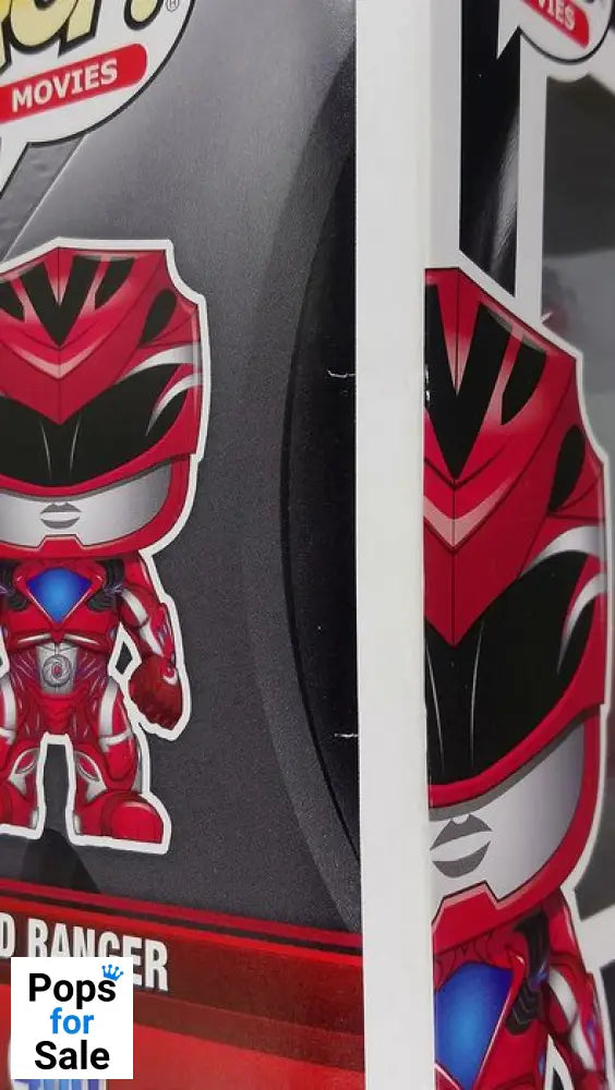 #400 Red Ranger - Power Rangers - Box Damaged Funko POP