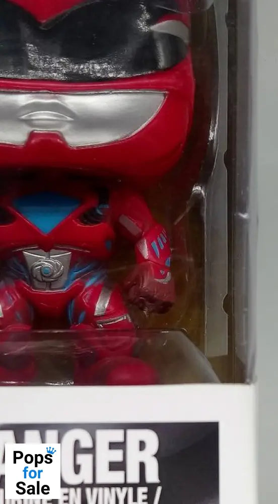 #400 Red Ranger - Power Rangers - Box Damaged Funko POP