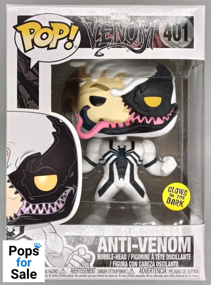 #401 Anti-Venom - Glow - Marvel Venom - Box Damaged Funko POP