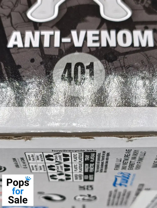 #401 Anti-Venom - Glow - Marvel Venom - Box Damaged Funko POP