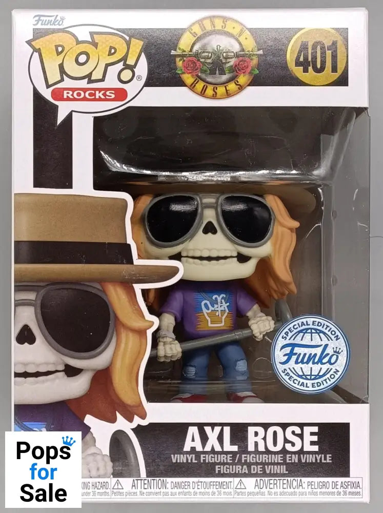 401 Axl Rose - Guns ‘N’ Roses Funko POP - Brand New