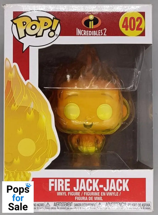 402 Fire Jack-Jack - Disney Incredibles 2 - Funko POP - Box Damaged