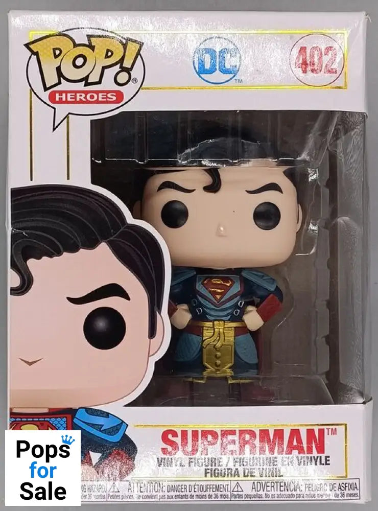 #402 Superman - DC - Imperial Palace - Box Damaged Funko POP