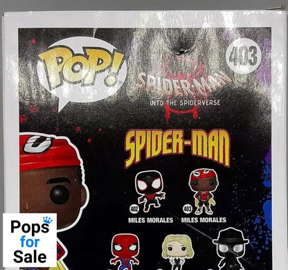 #403 Miles Morales (w/ Cape) Marvel - Box Damaged Funko POP