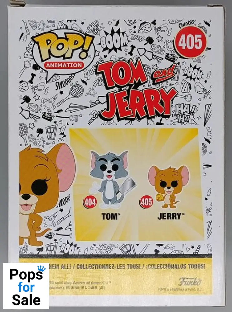 405 Jerry - Tom and Jerry - Box Damaged Funko POP