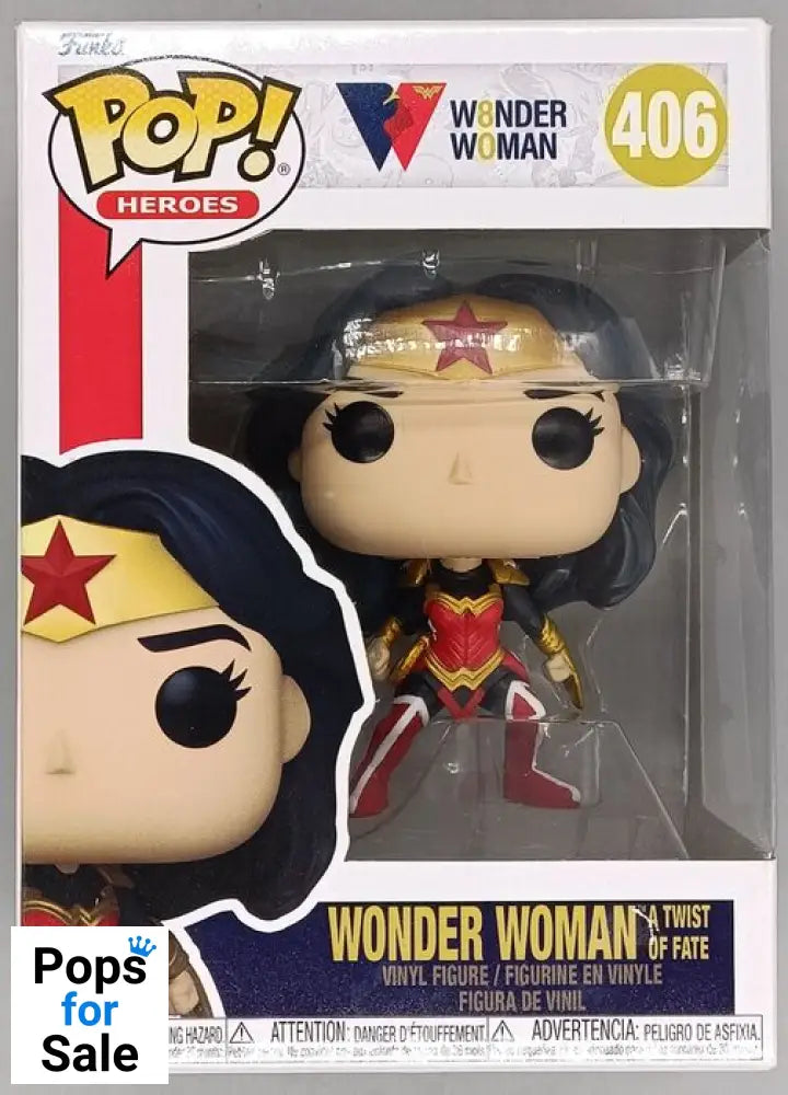 #406 Wonder Woman (A Twist of Fate) - DC Funko POP