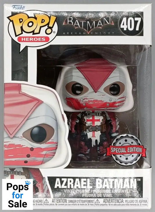 407 Azrael Batman - DC Batman Arkham Knight - Box Damaged Funko POP