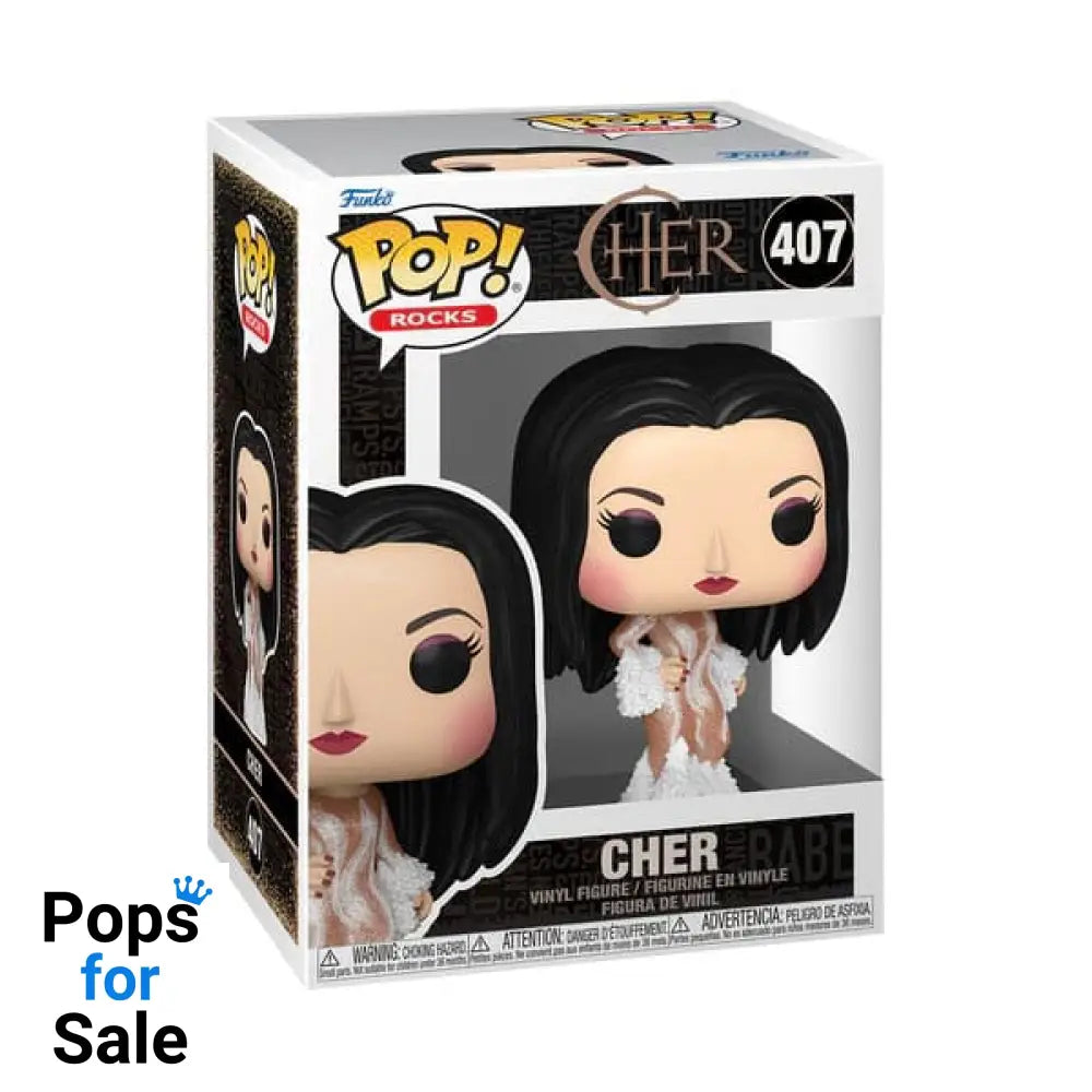 407 Cher (Met Gala 1974) - Rocks - Brand New Funko POP