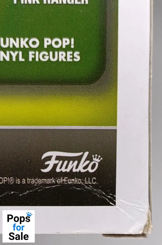 407 Pink Ranger (Action Pose) Metallic - Mighty Morphin Power Rangers Funko POP - Box Damaged