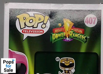 #407 Pink Ranger (Action Pose) - Power Rangers - Box Damaged Funko POP