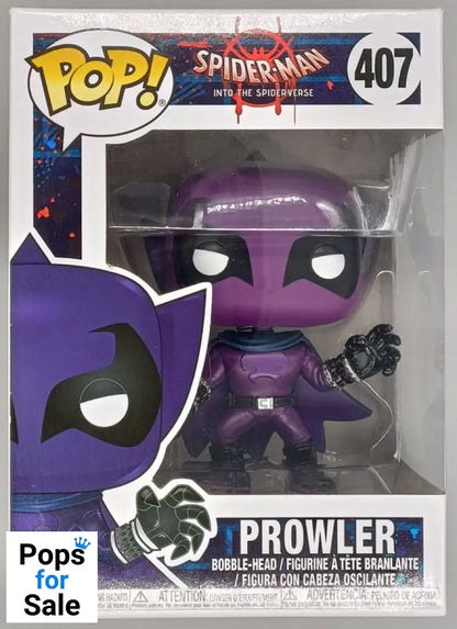 407 Prowler - Marvel Spider-Man Into The Spiderverse Funko POP - Box Damaged