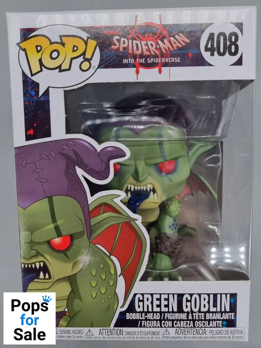 #408 Green Goblin - Marvel SpiderMan Into the Spiderverse Funko POP