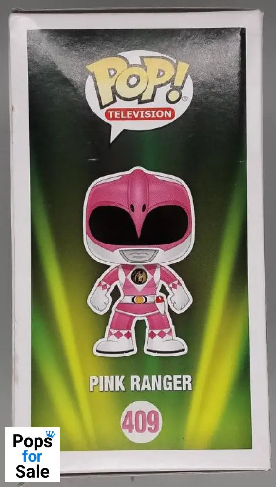 409 Pink Ranger (Morphing) - Power Rangers Funko POP - Box Damaged