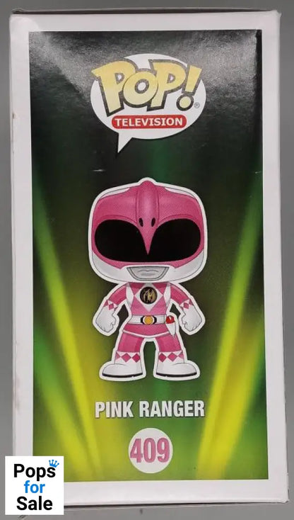 409 Pink Ranger (Morphing) - Power Rangers Funko POP - Box Damaged