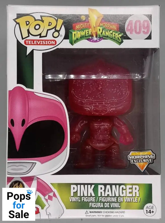409 Pink Ranger (Morphing) - Power Rangers Funko POP - Box Damaged
