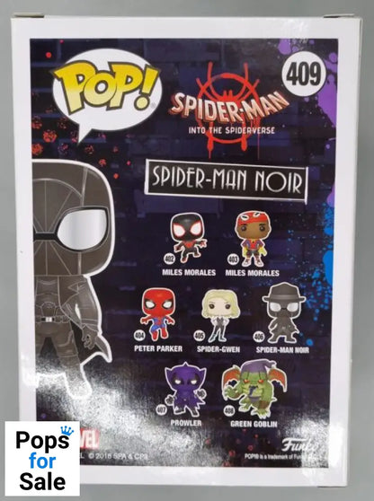 #409 Spider-Man Noir - Marvel Into the Spider-verse Funko POP