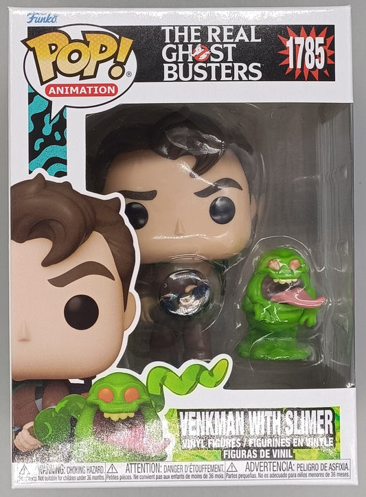 1785 Venkman with Slimer - The Real Ghostbusters Funko POP - Box Damaged