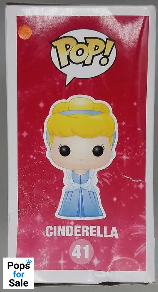 #41 Cinderella - Disney - Box Damaged Funko POP