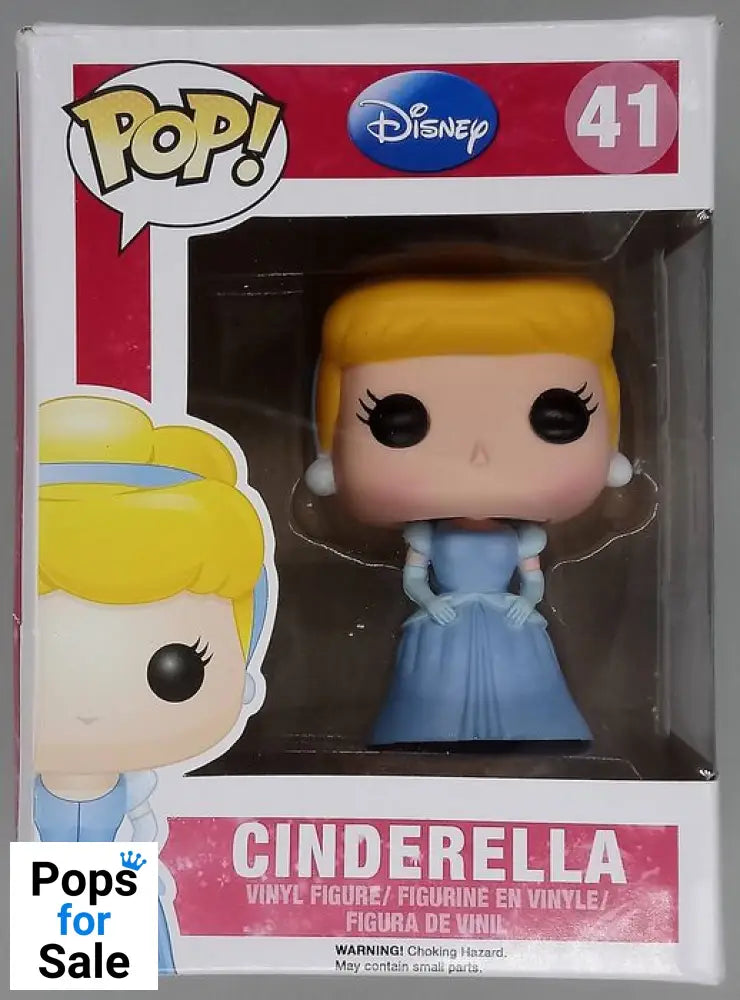 #41 Cinderella - Disney - Box Damaged Funko POP