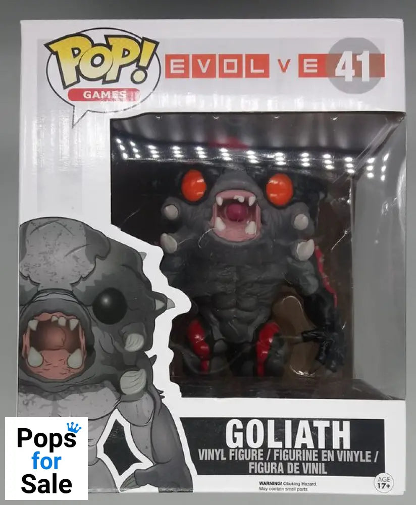 #41 Goliath (Savage) - 6 Inch - Evolve Funko POP