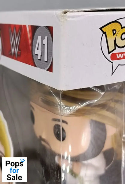 41 Million Dollar Man Ted DiBiase (White Tux) Chase Box Damaged Funko POP