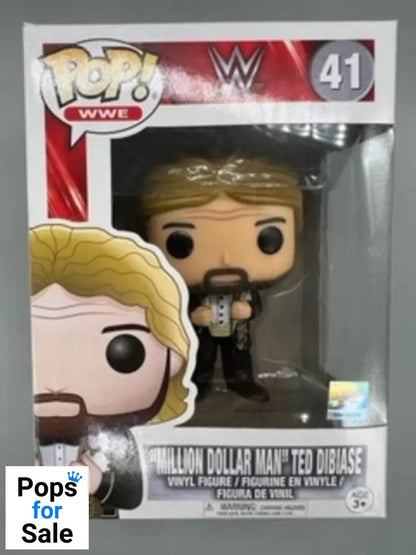 #41 Million Dollar Man Ted DiBiase - WWE - Box Damaged Funko POP