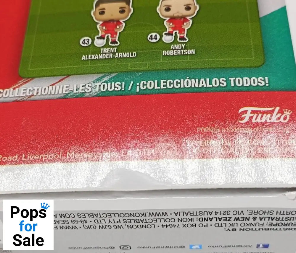 41 Mohamed Salah - Liverpool FC - Football Box Damaged Funko POP