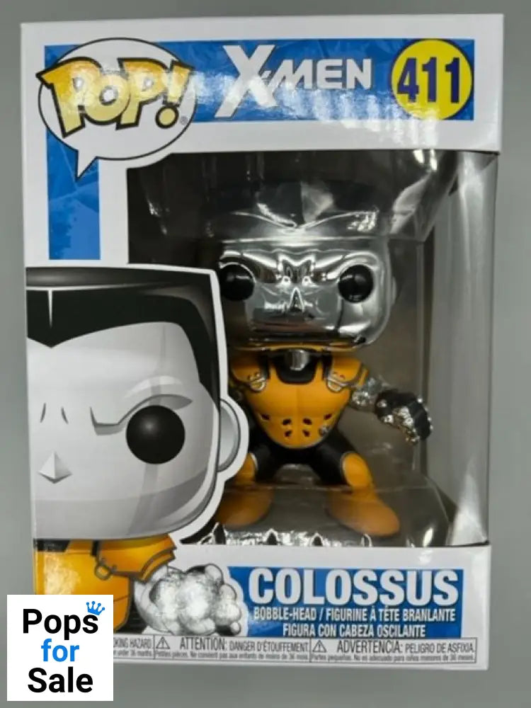 #411 Colossus (X-Force) - Chrome - Marvel X-Men Funko POP