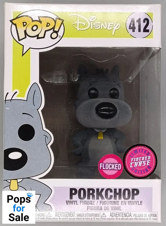 412 Porkchop - Flocked Chase - Disney Doug Funko POP - Box Damaged