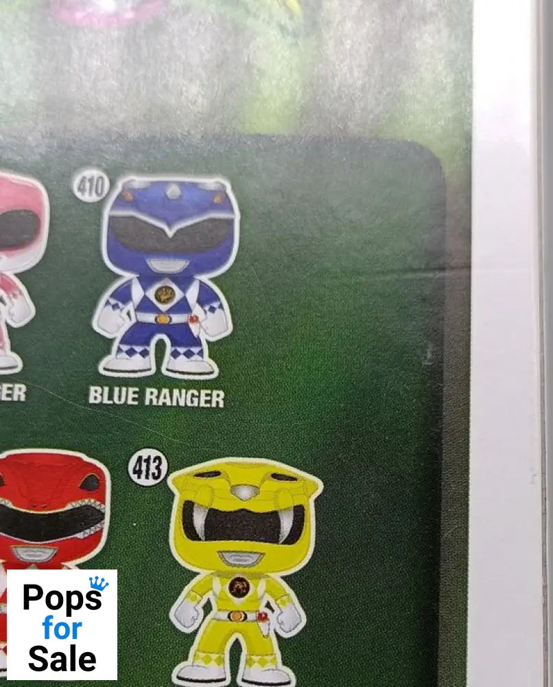 413 Yellow Ranger (Morphing) - Power Rangers - Box Damaged Funko POP