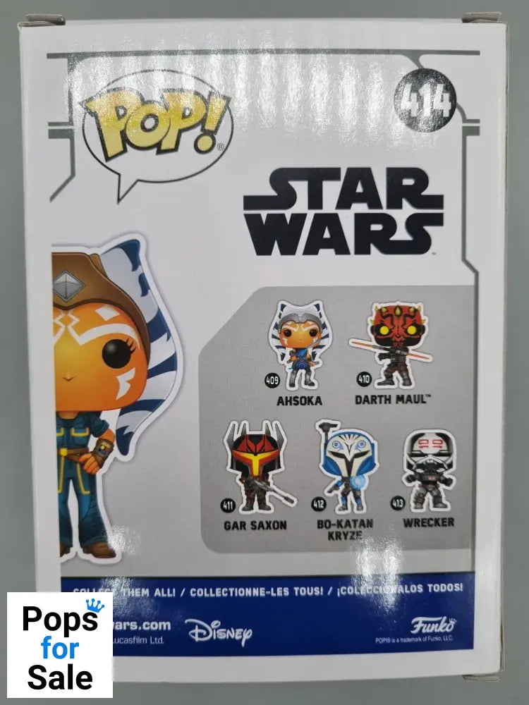 414 Ahsoka (Jumpsuit) - Star Wars The Clone Wars Funko POP