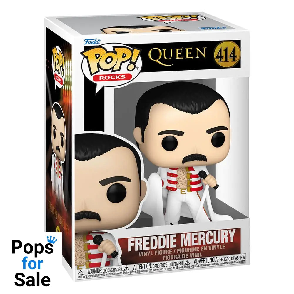 414 Freddie Mercury With Cape - Queen Rocks Funko Pop Preorder